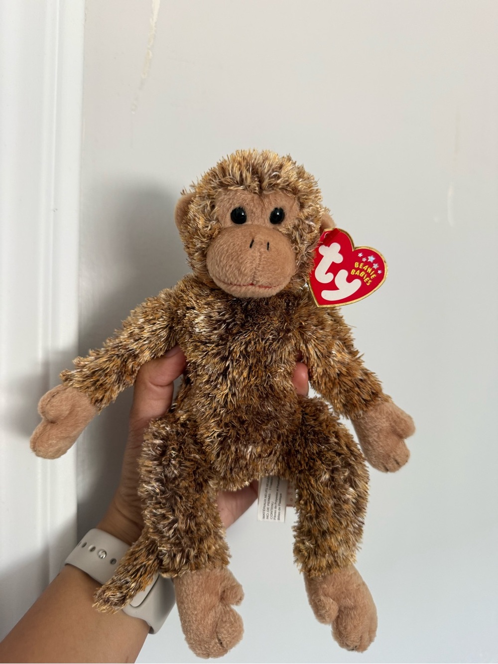 TY Beanie Baby - BONSAI the Chimpanzee 2001